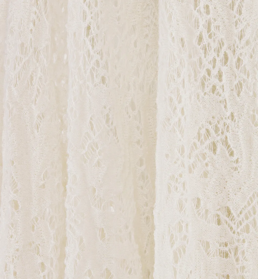 Flared Mid-Length Skirt