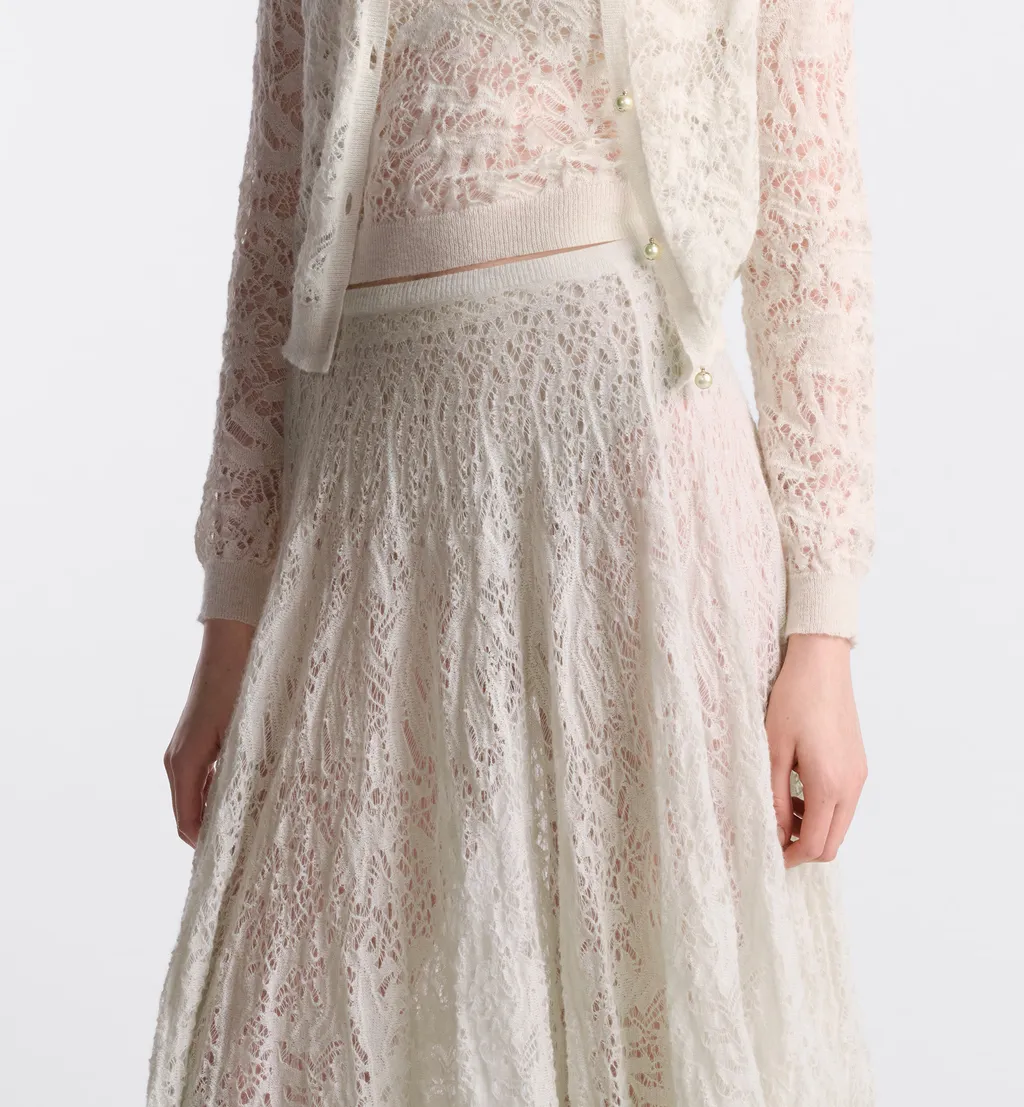 Flared Mid-Length Skirt