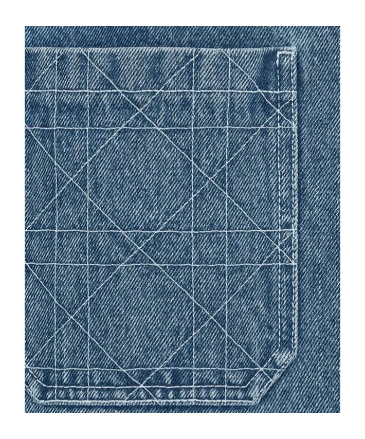 Buttoned Denim Overshirt