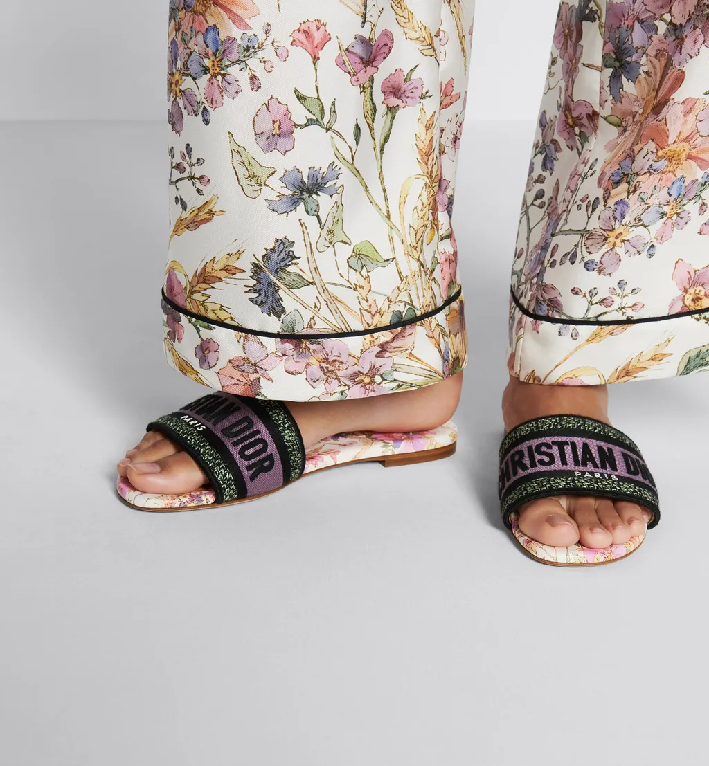 Open Toe Slip-On Slides
