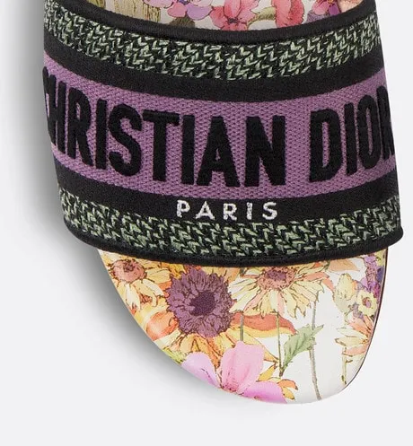 Open Toe Slip-On Slides
