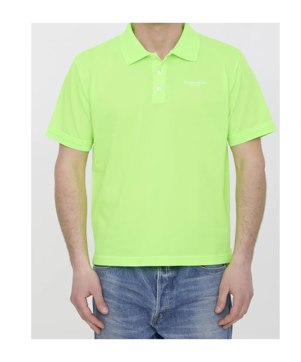 Button Detailed Short-Sleeved Polo Shirt