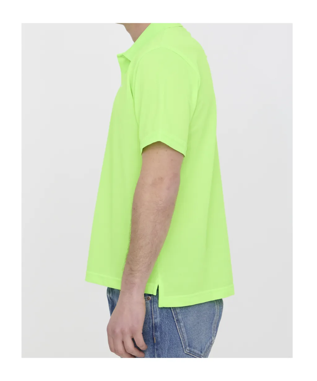 Button Detailed Short-Sleeved Polo Shirt