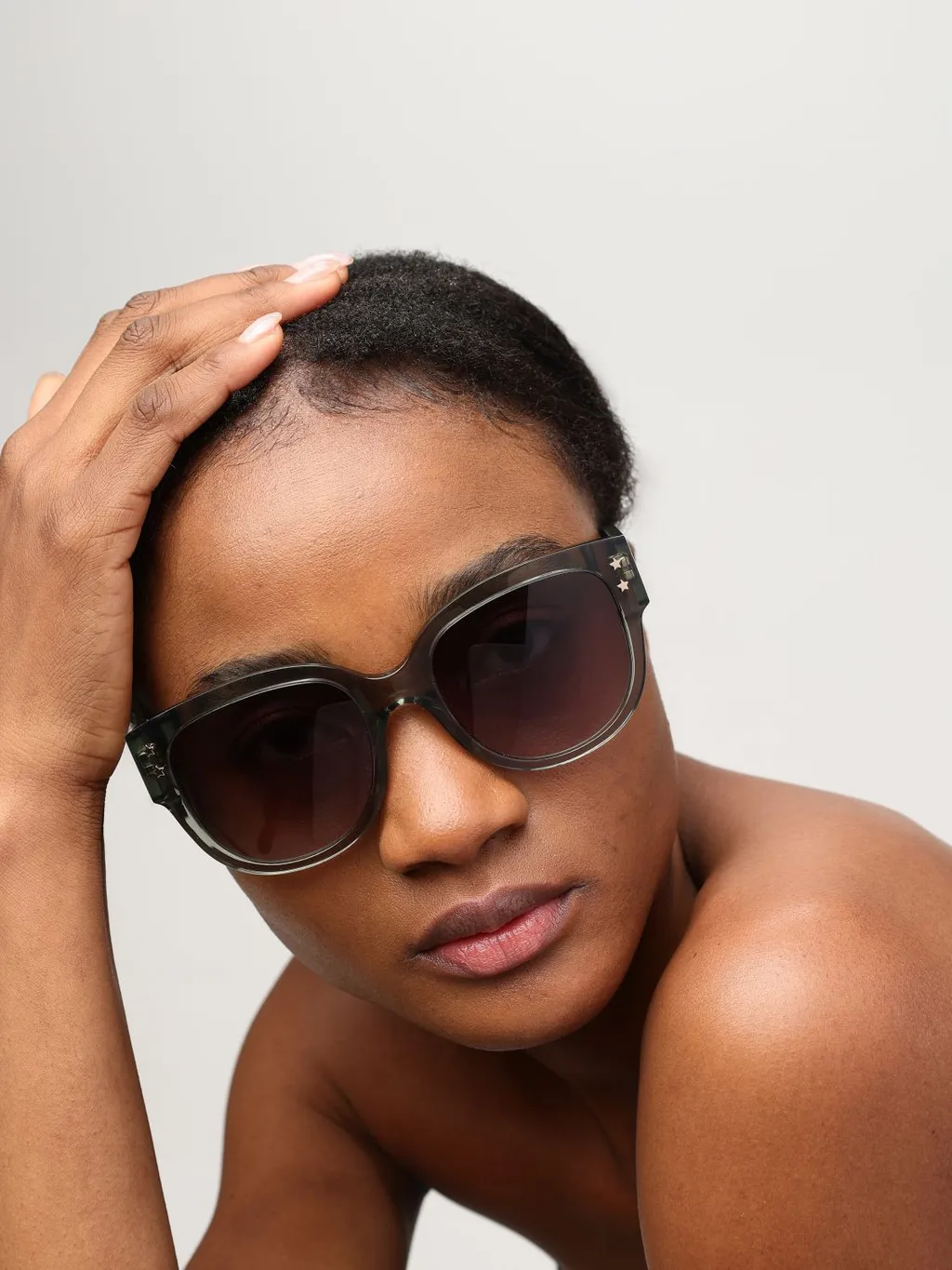 Diorpacific B2I Round Frame Sunglasses