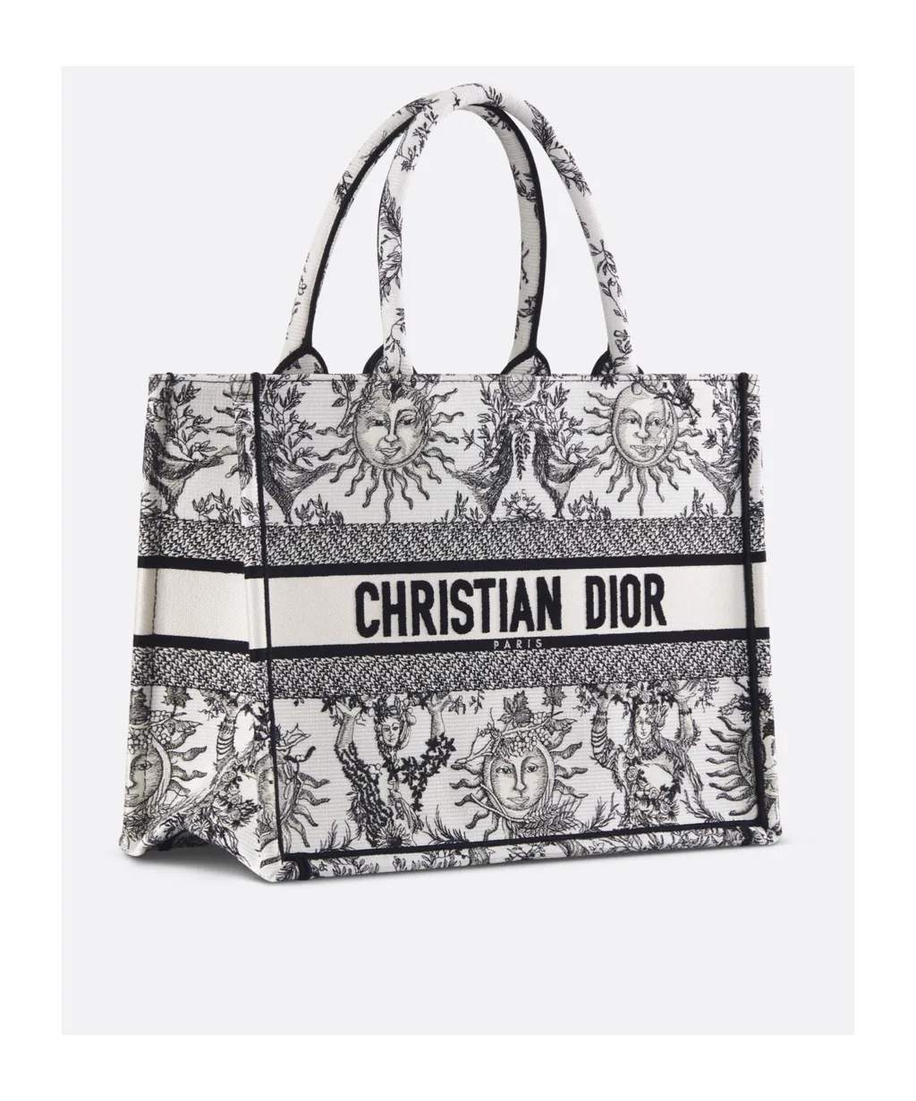 Medium Book Tote Handbag