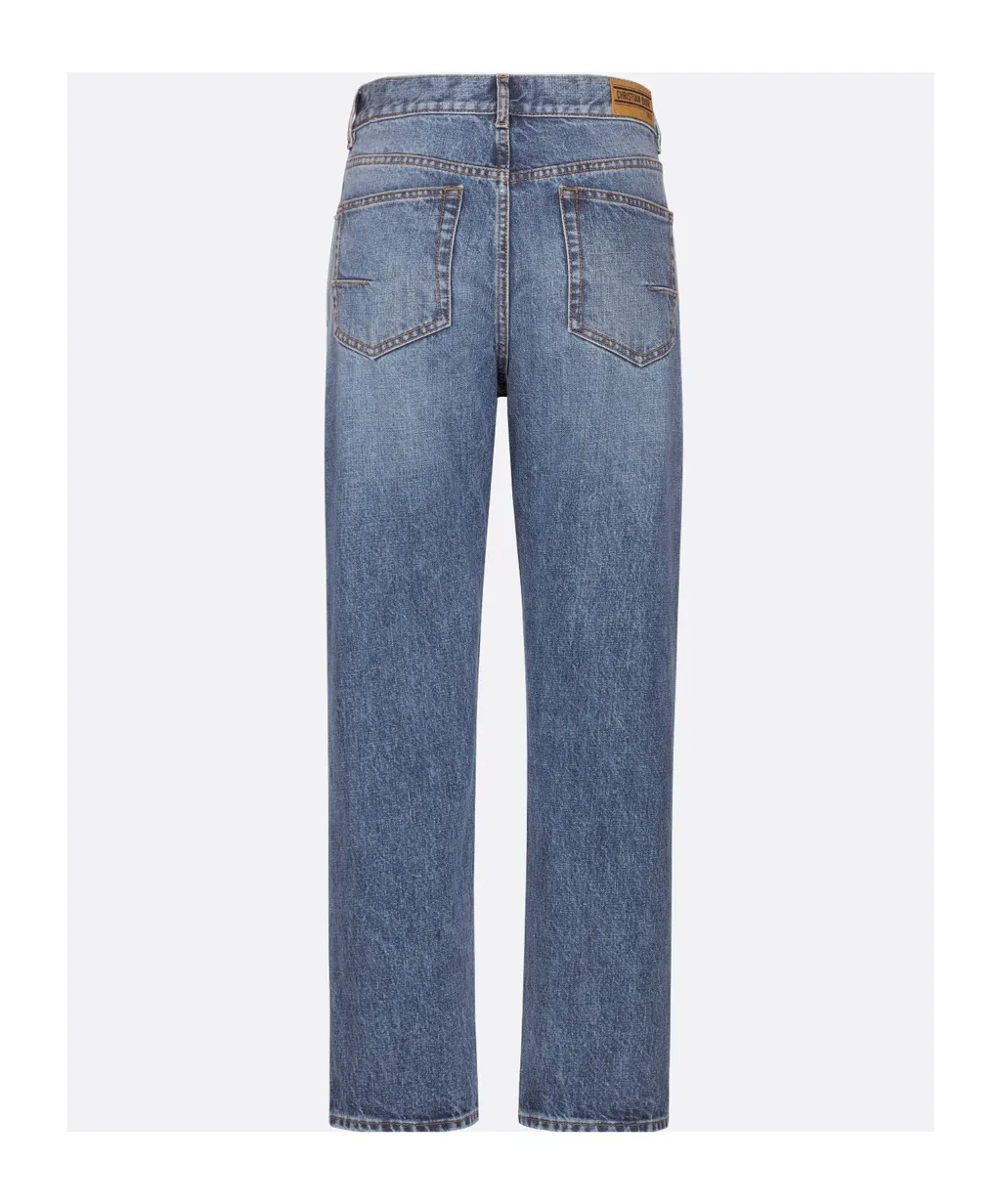8 Straight Cropped Jeans