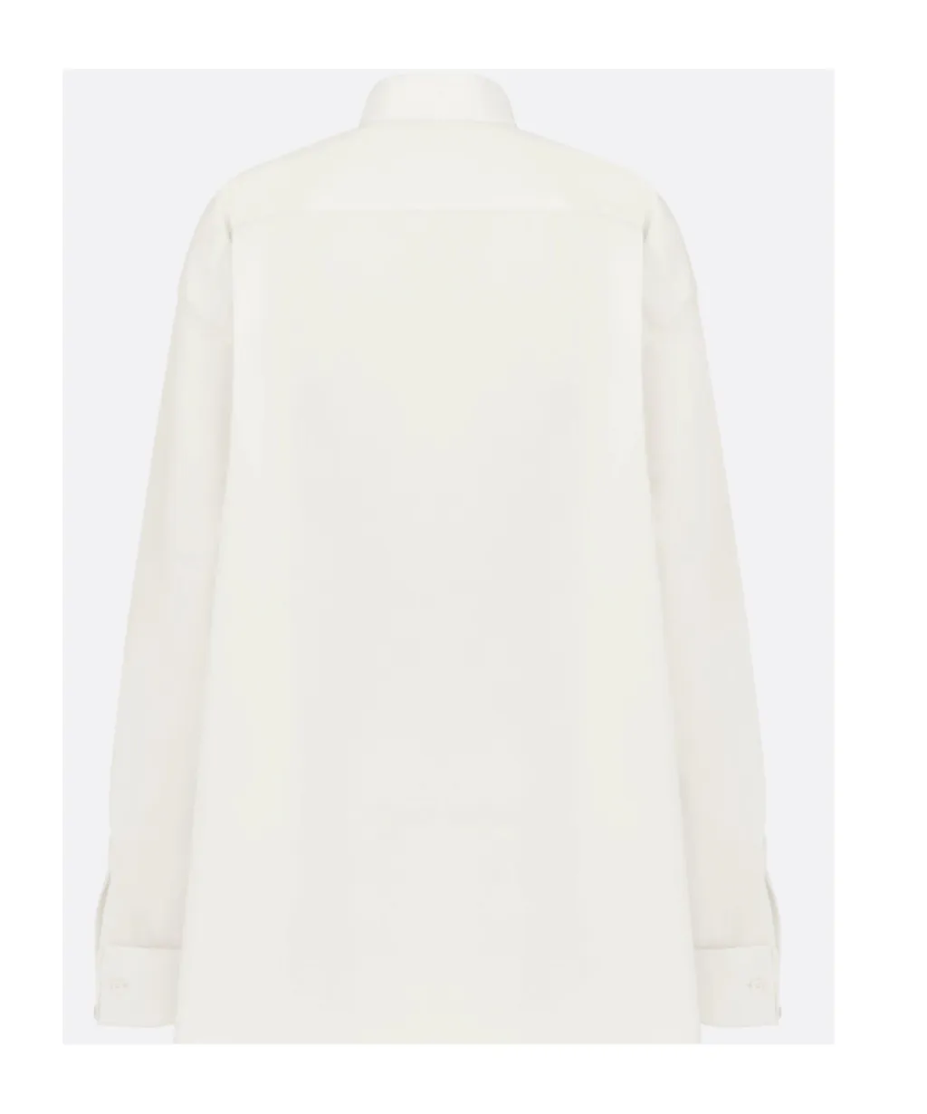 Blouse With Wing Collar