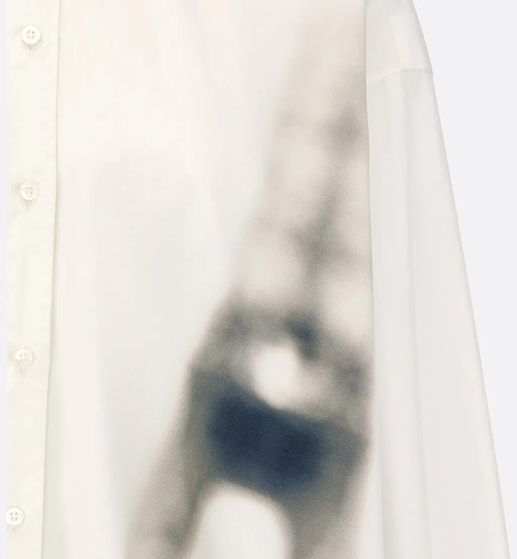 Blouse With Wing Collar