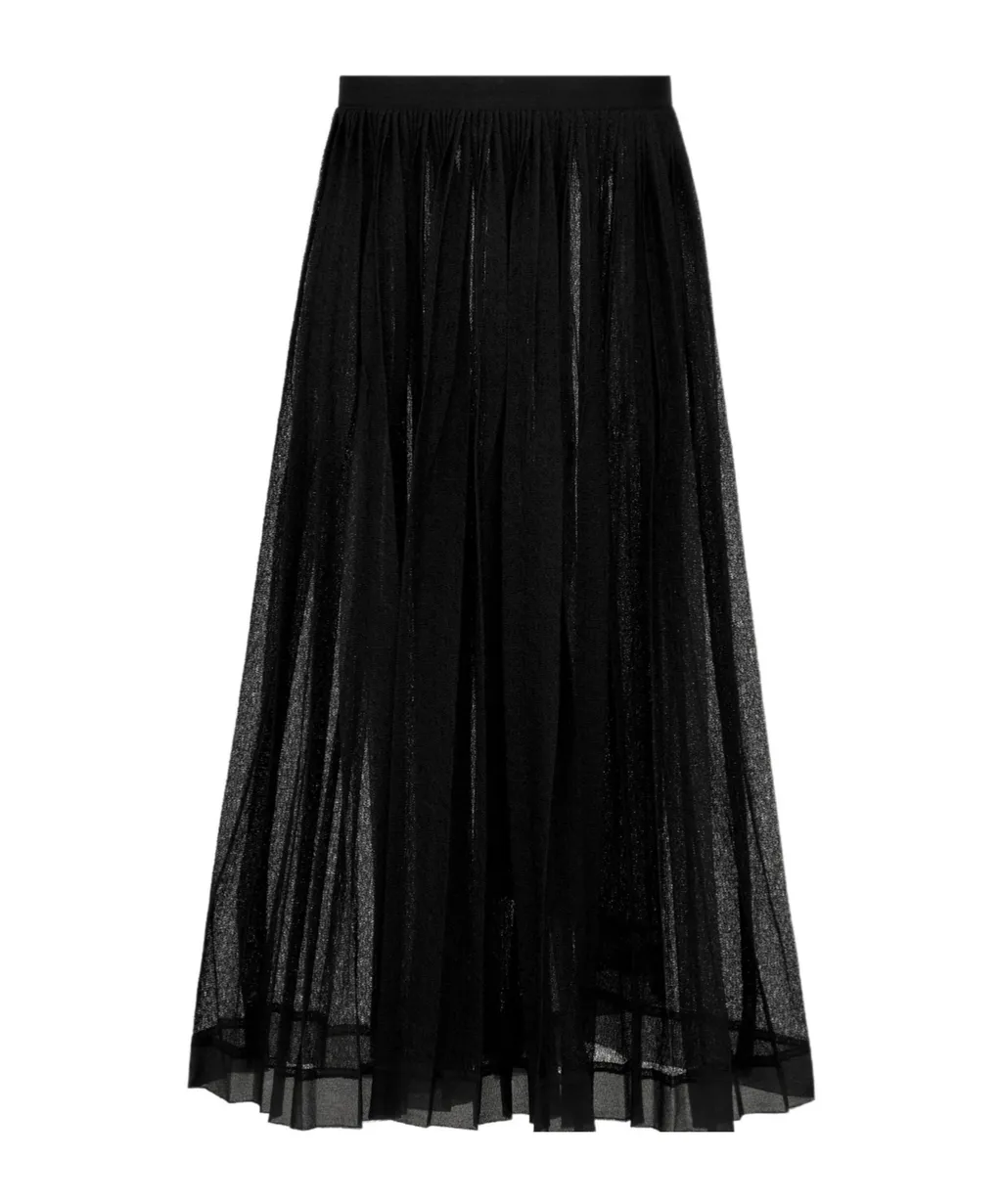 Asymmetric Wrap Skirt