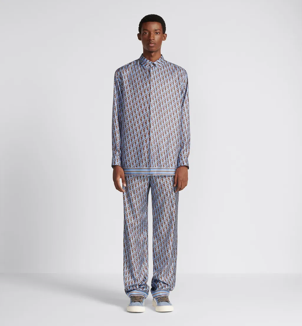 Oblique Pajama Pants
