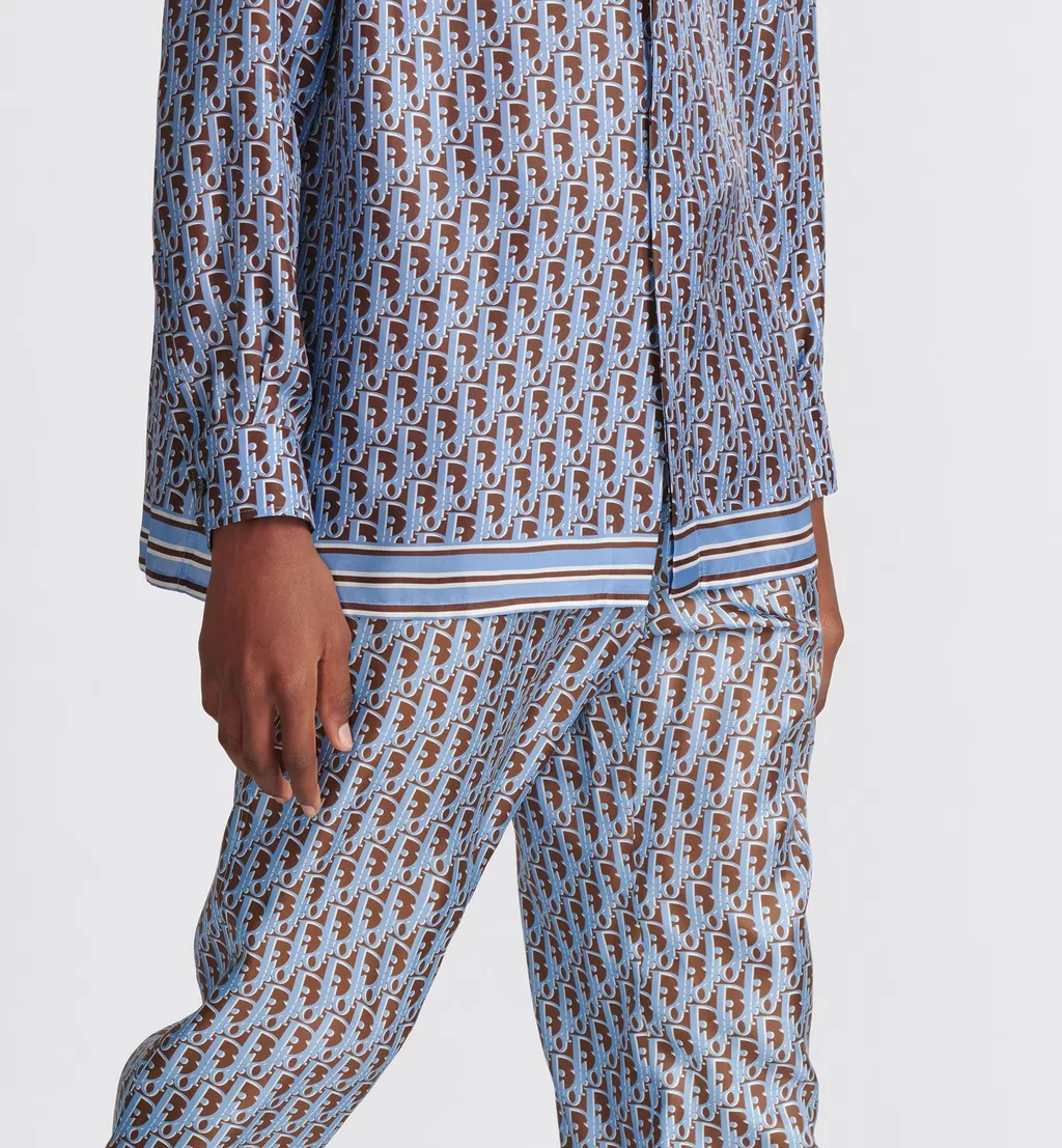 Oblique Pajama Pants