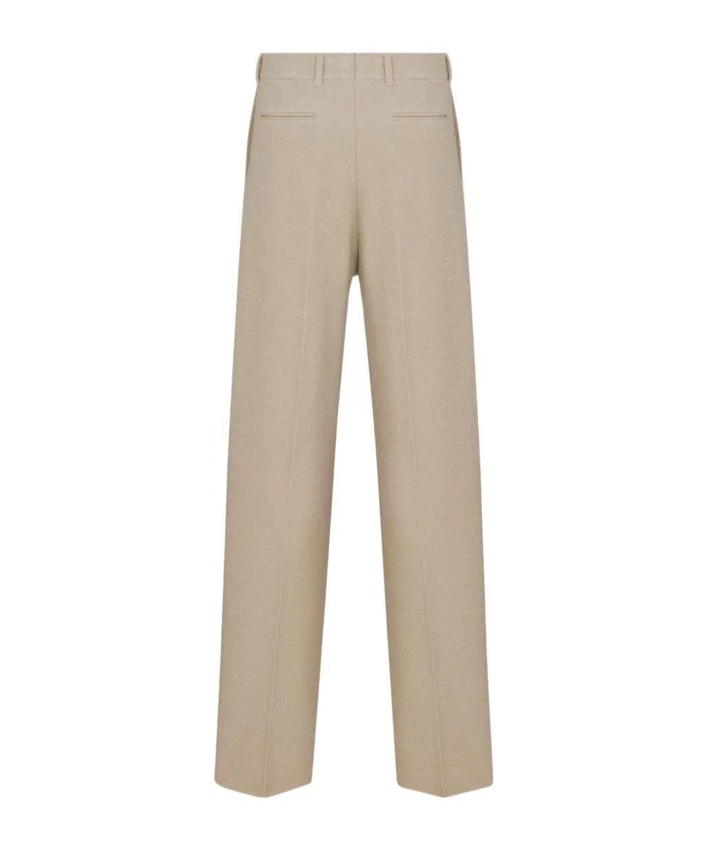 Classic Straight-Cut Pants