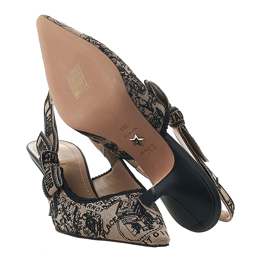 Logo High-Heeled Sandals