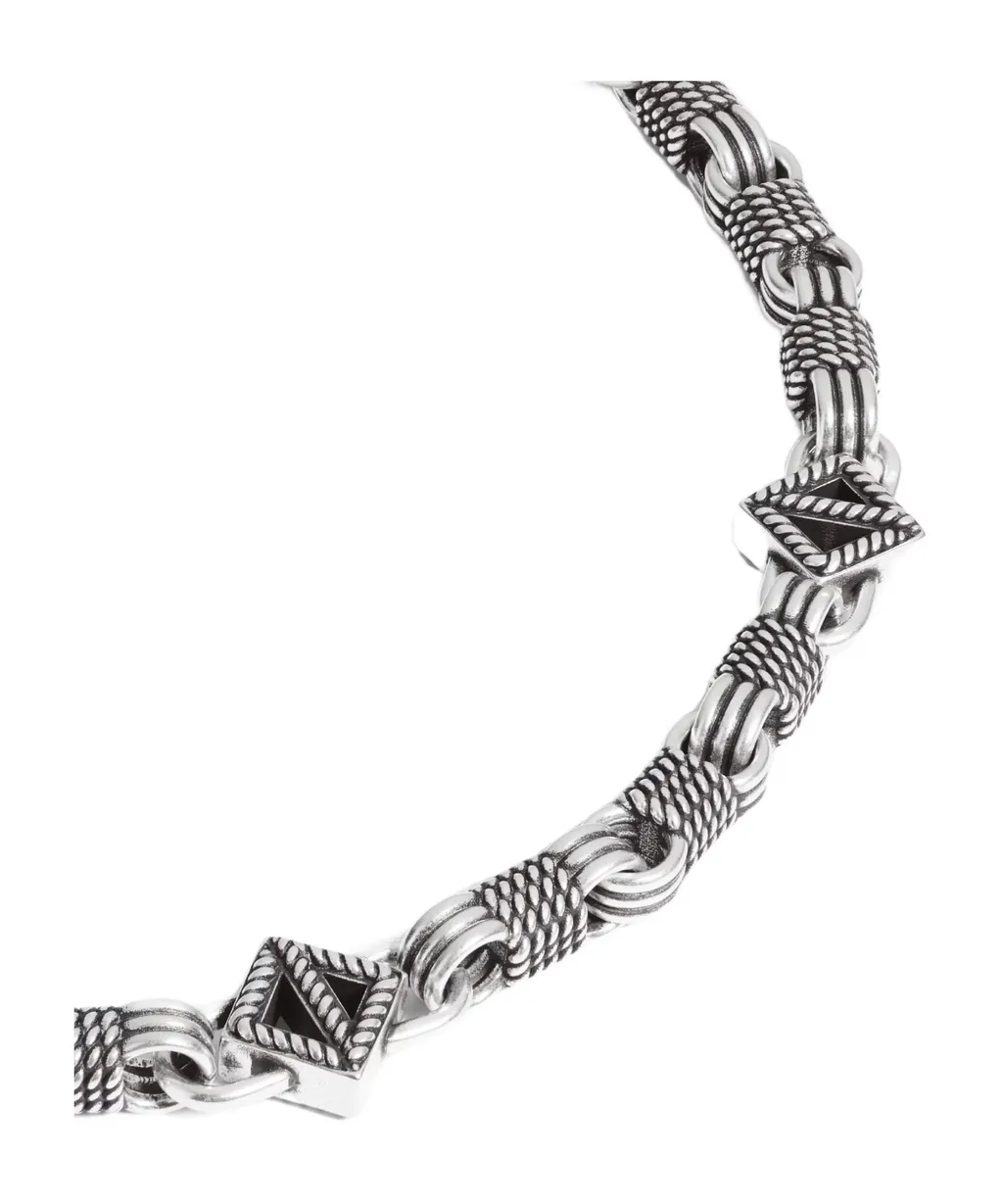 Cd Diamond Buffalo Necklace