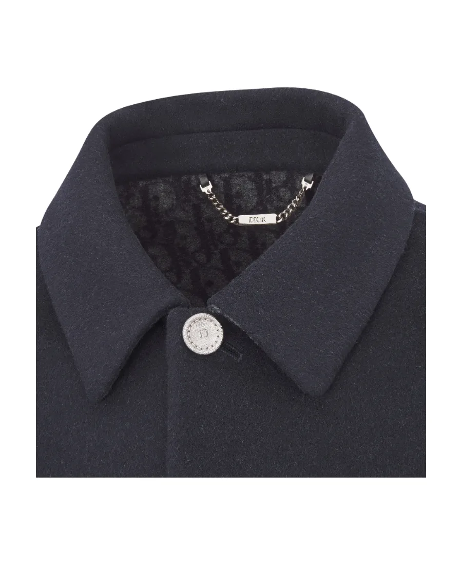 Collared Pocket Detailed Jacket