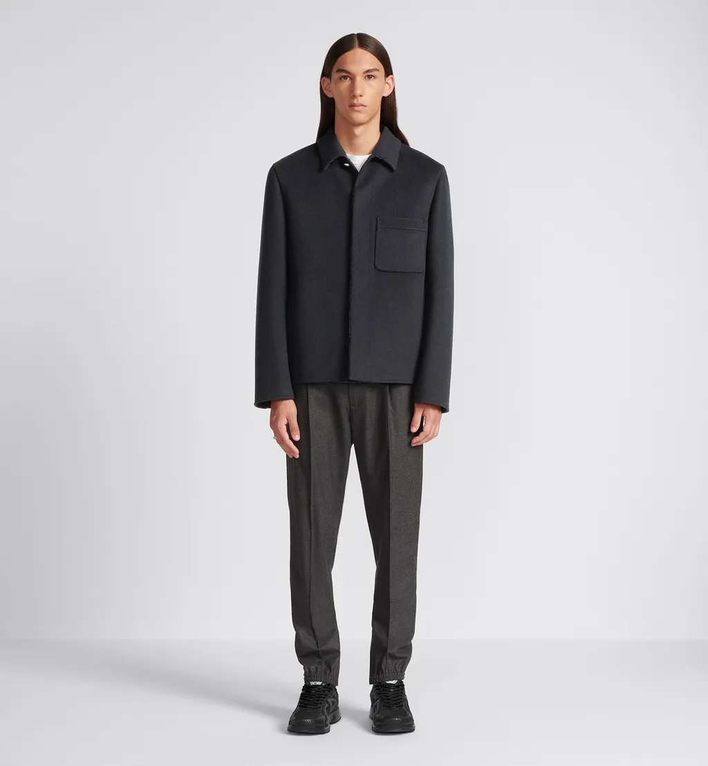 Collared Pocket Detailed Jacket