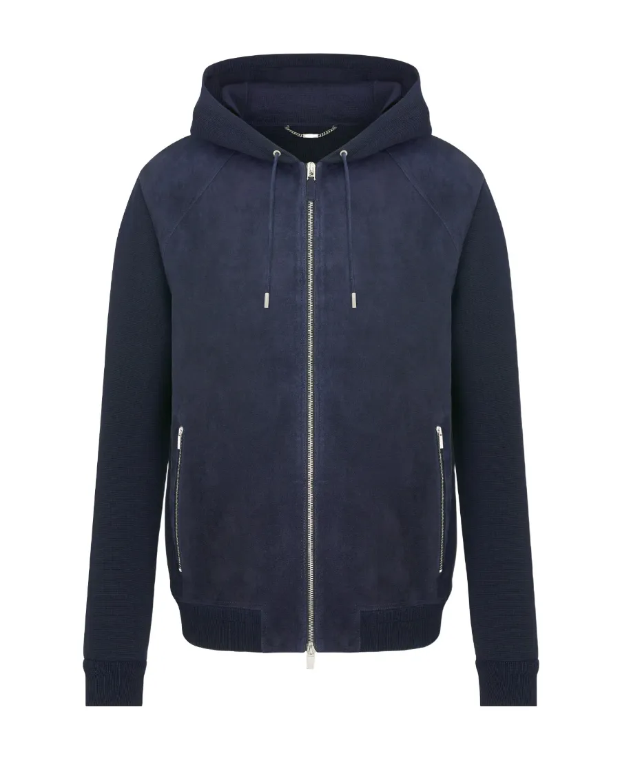 Icons Zipped Hooded Sweatshirt