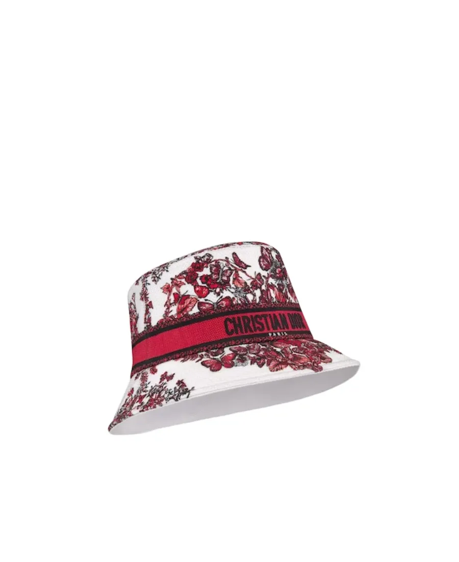 D-Bobby Le CŒUr Des Papillons Small Brim Bucket Hat