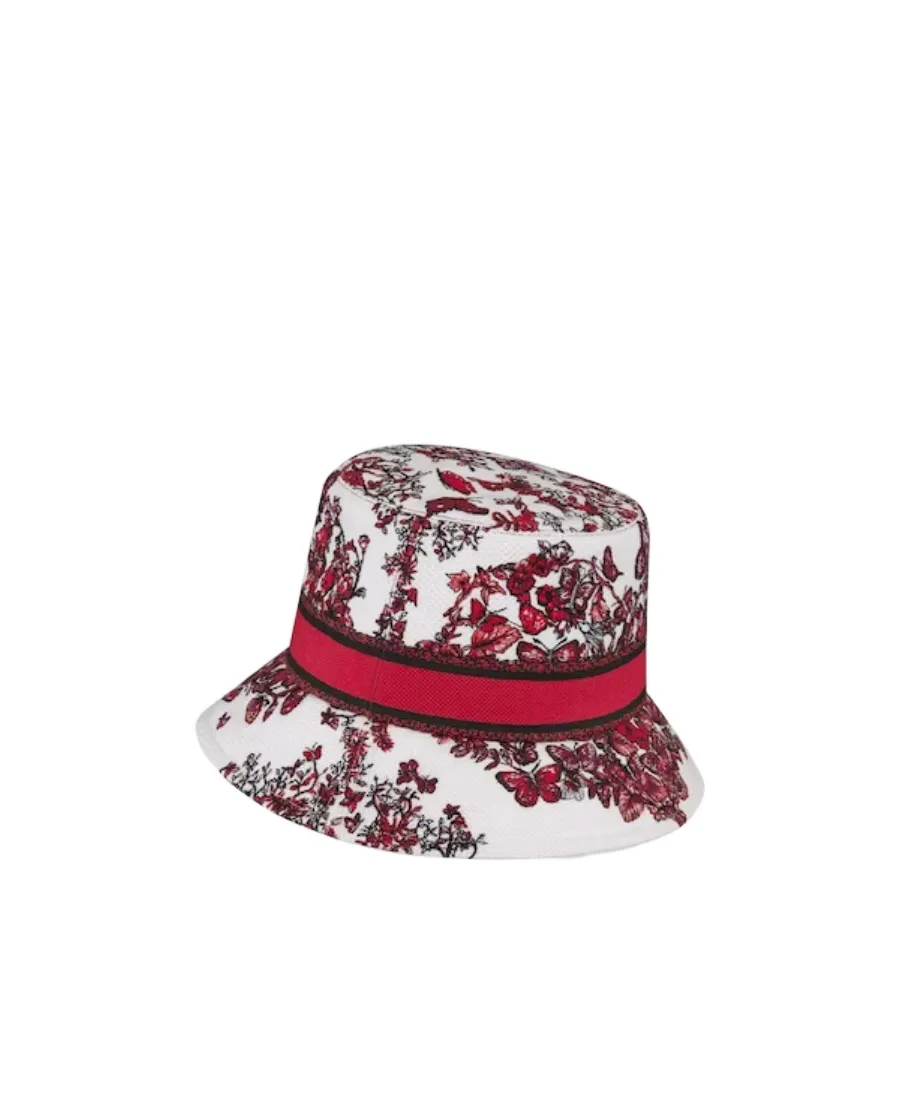 D-Bobby Le CŒUr Des Papillons Small Brim Bucket Hat