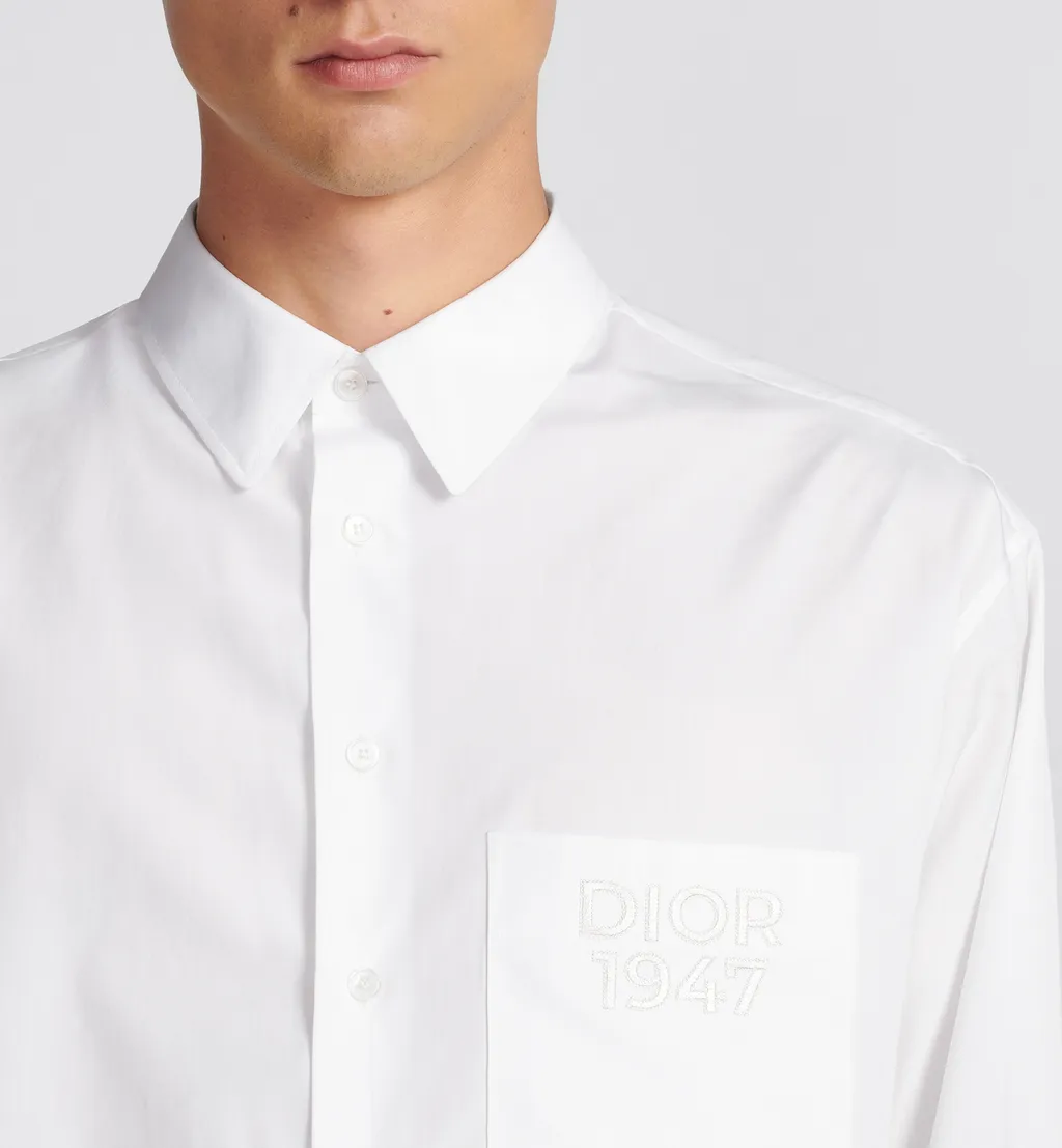 Long-Sleeved Button-Up Shirt