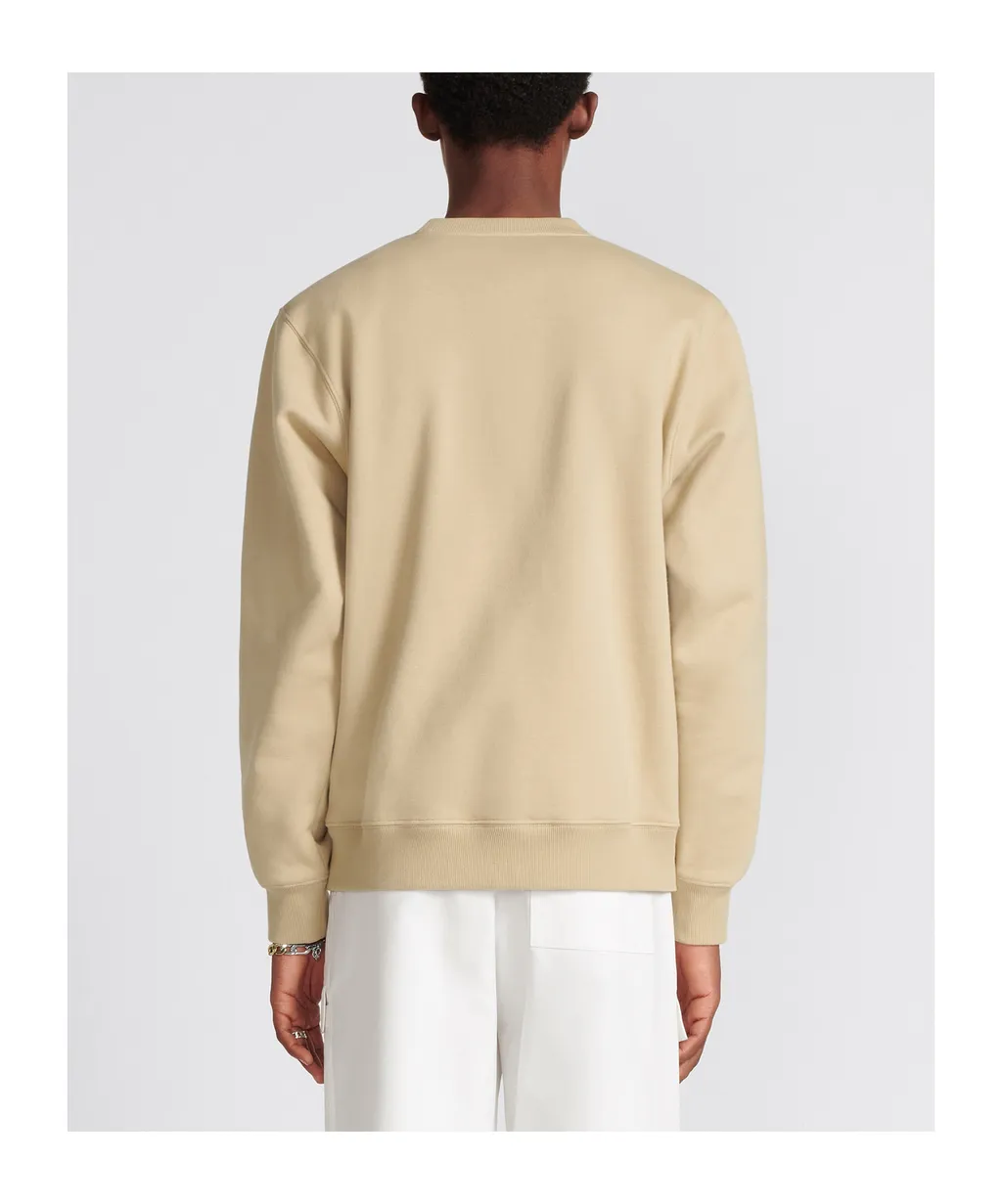 Logo Patch Round-Neck Sweater