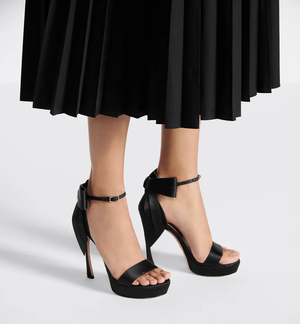 Mlle Dior Heeled Sandal