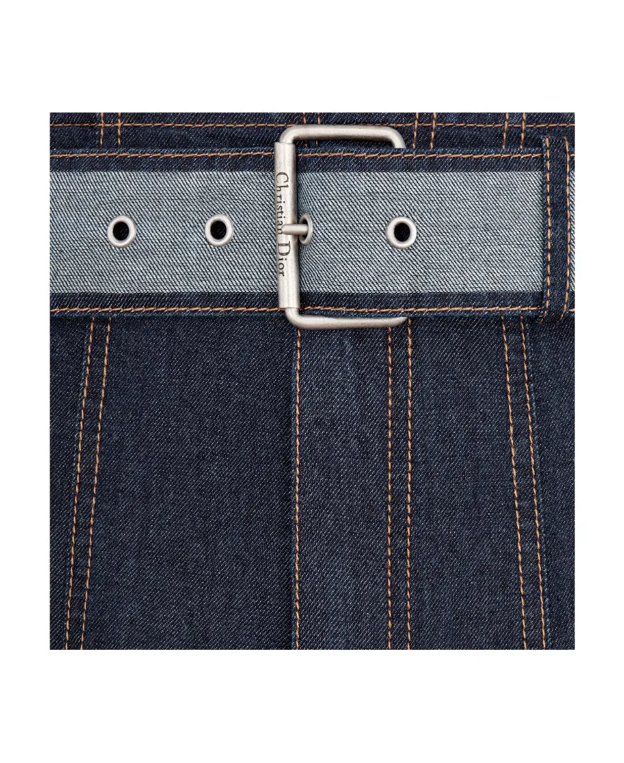 Multi-Pocket Denim Trousers
