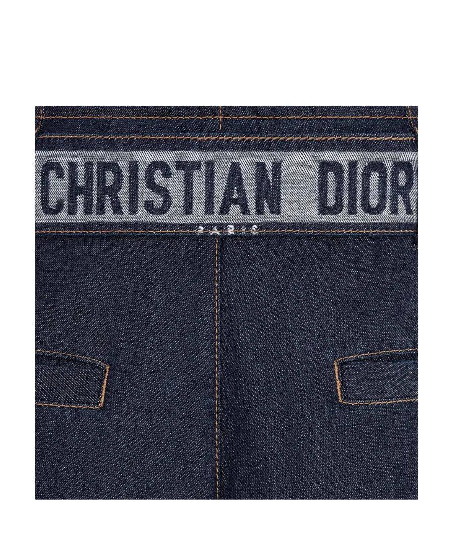 Multi-Pocket Denim Trousers