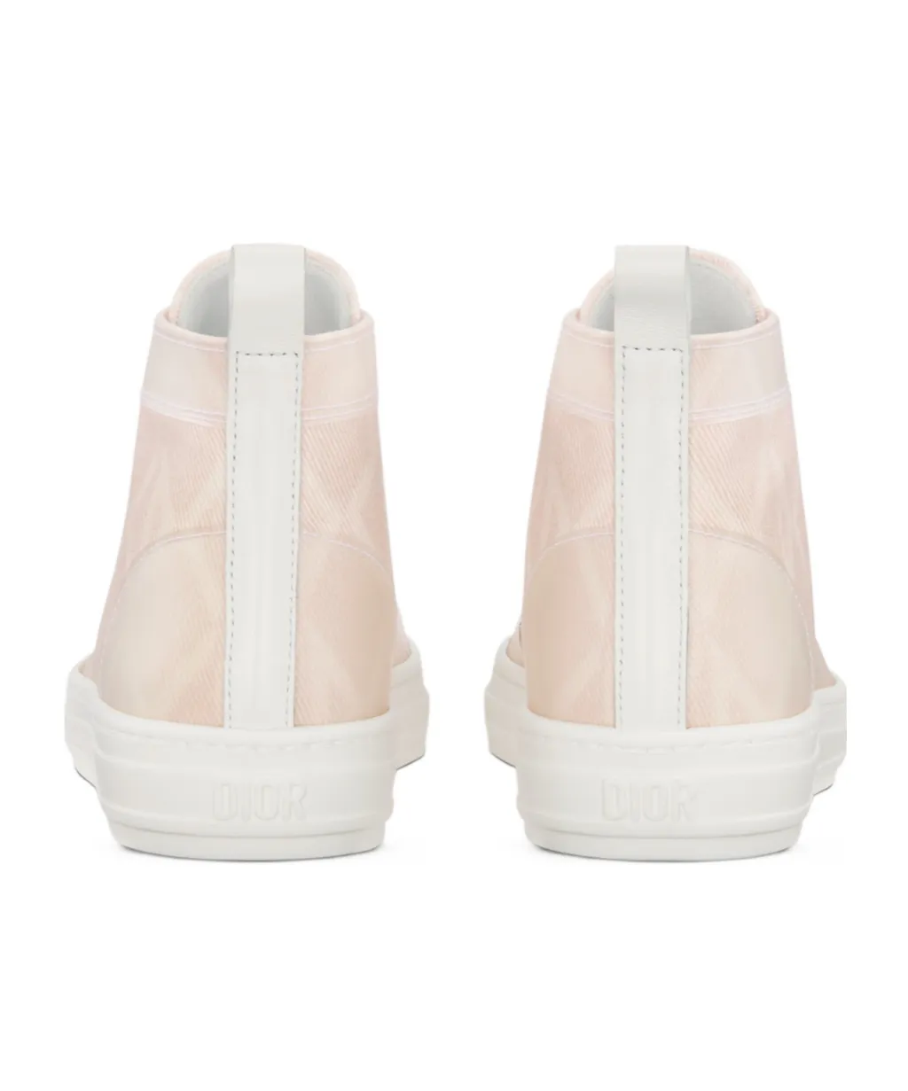 Round Toe High-Top Sneakers
