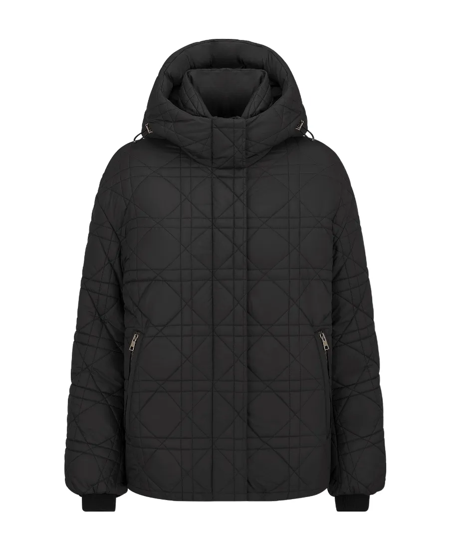 Macrocannage Hooded Down Jacket
