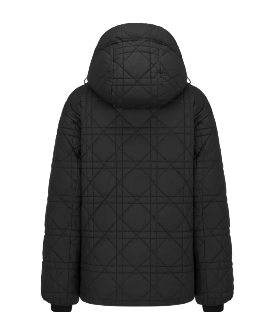 Macrocannage Hooded Down Jacket