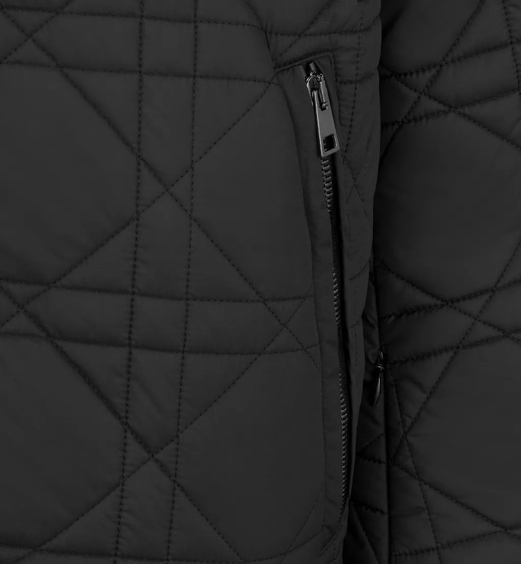 Macrocannage Hooded Down Jacket