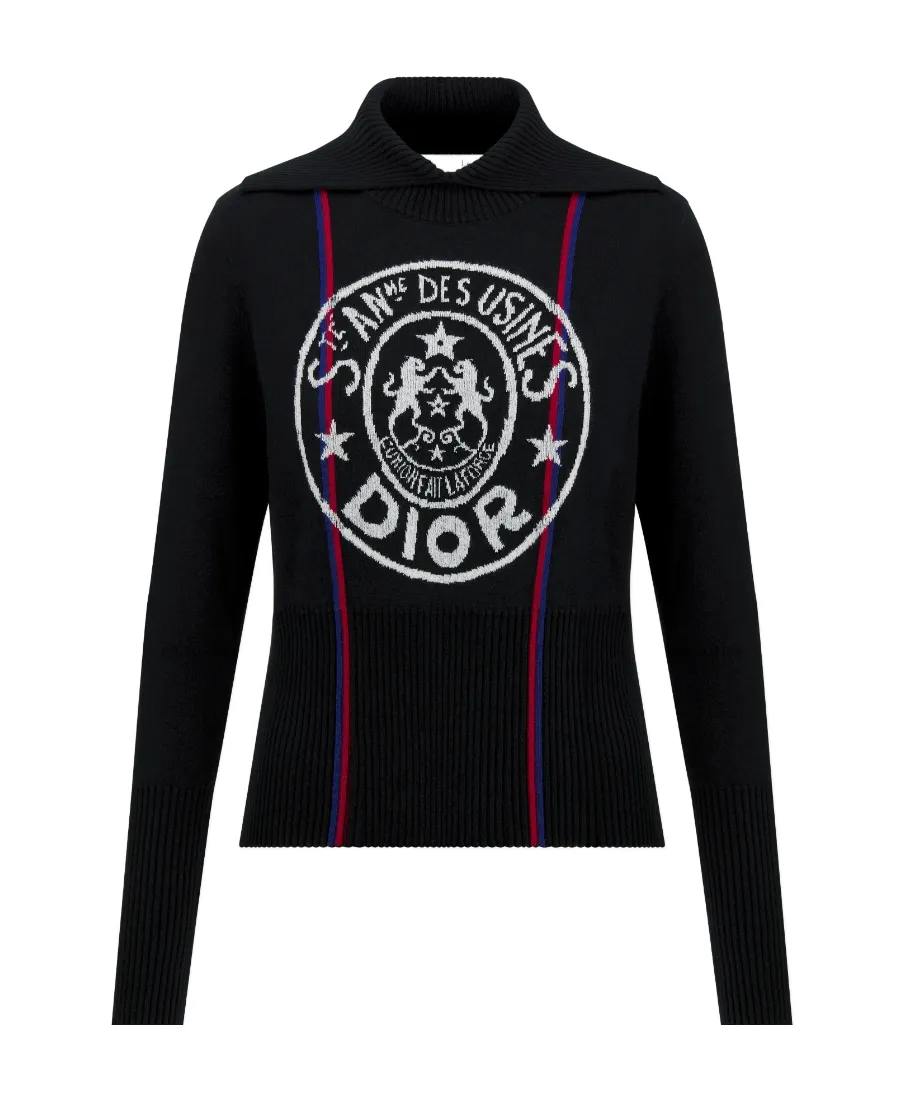 Stand-Collar Sweater