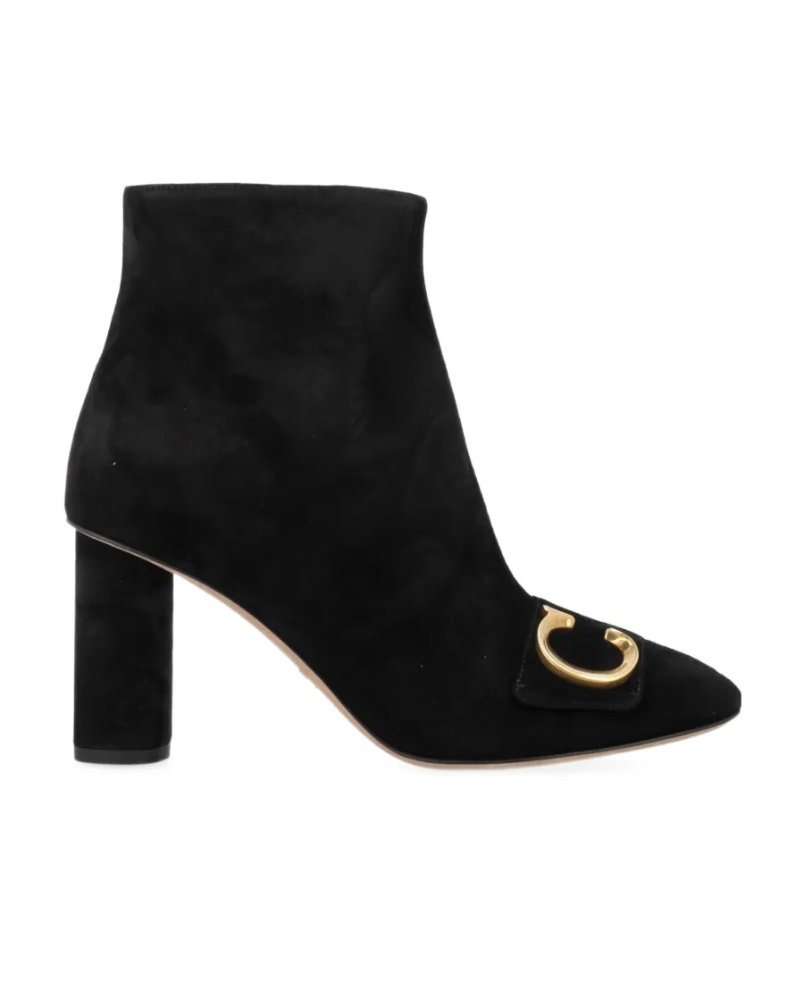 Zippered Short Boots