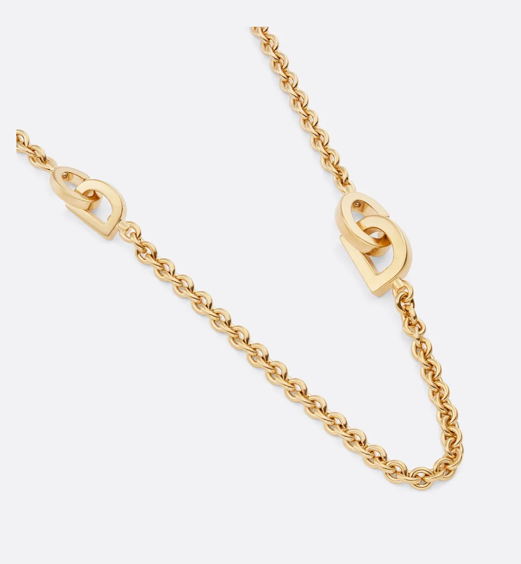 Cd Lock Long Necklace