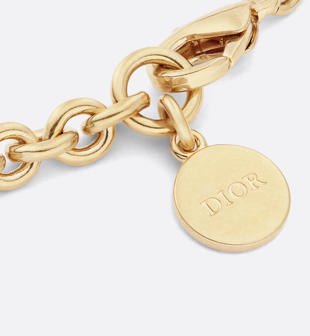 Cd Lock Long Necklace