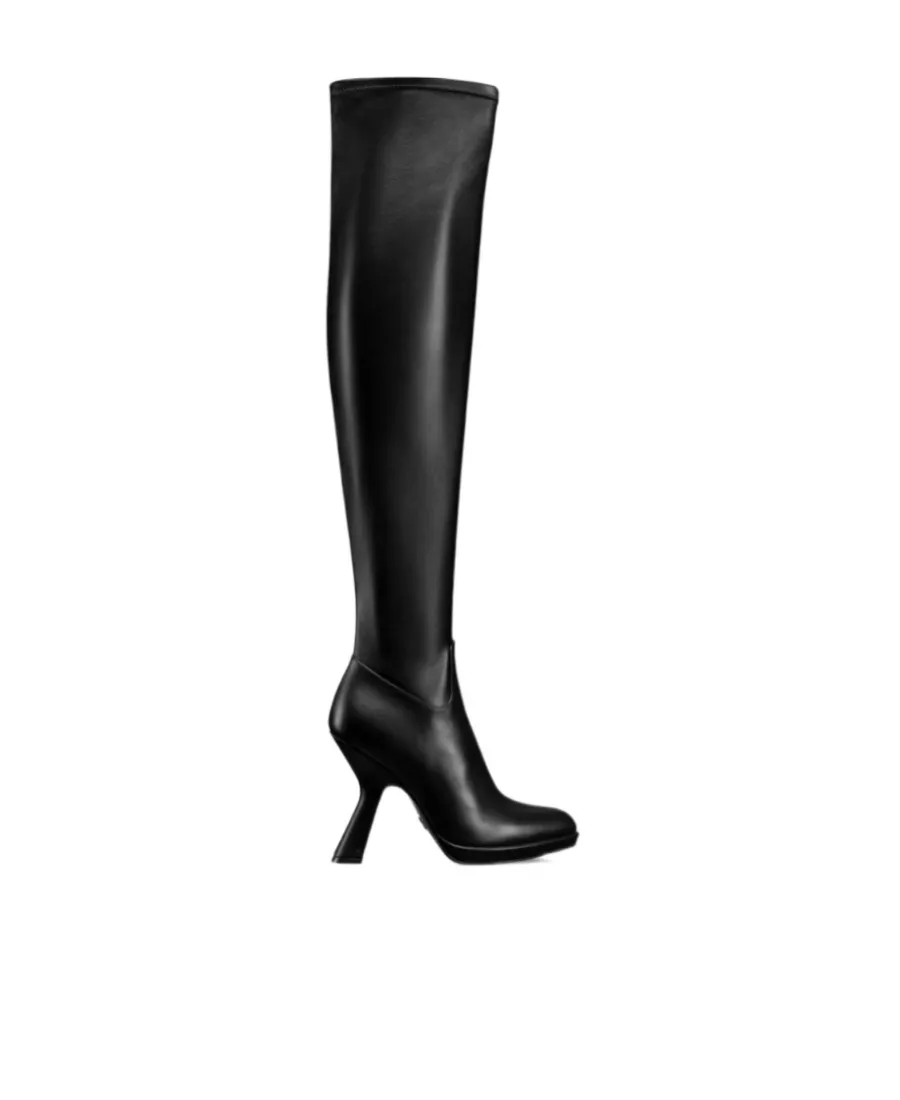 D-Fiction Heeled Thigh Boot
