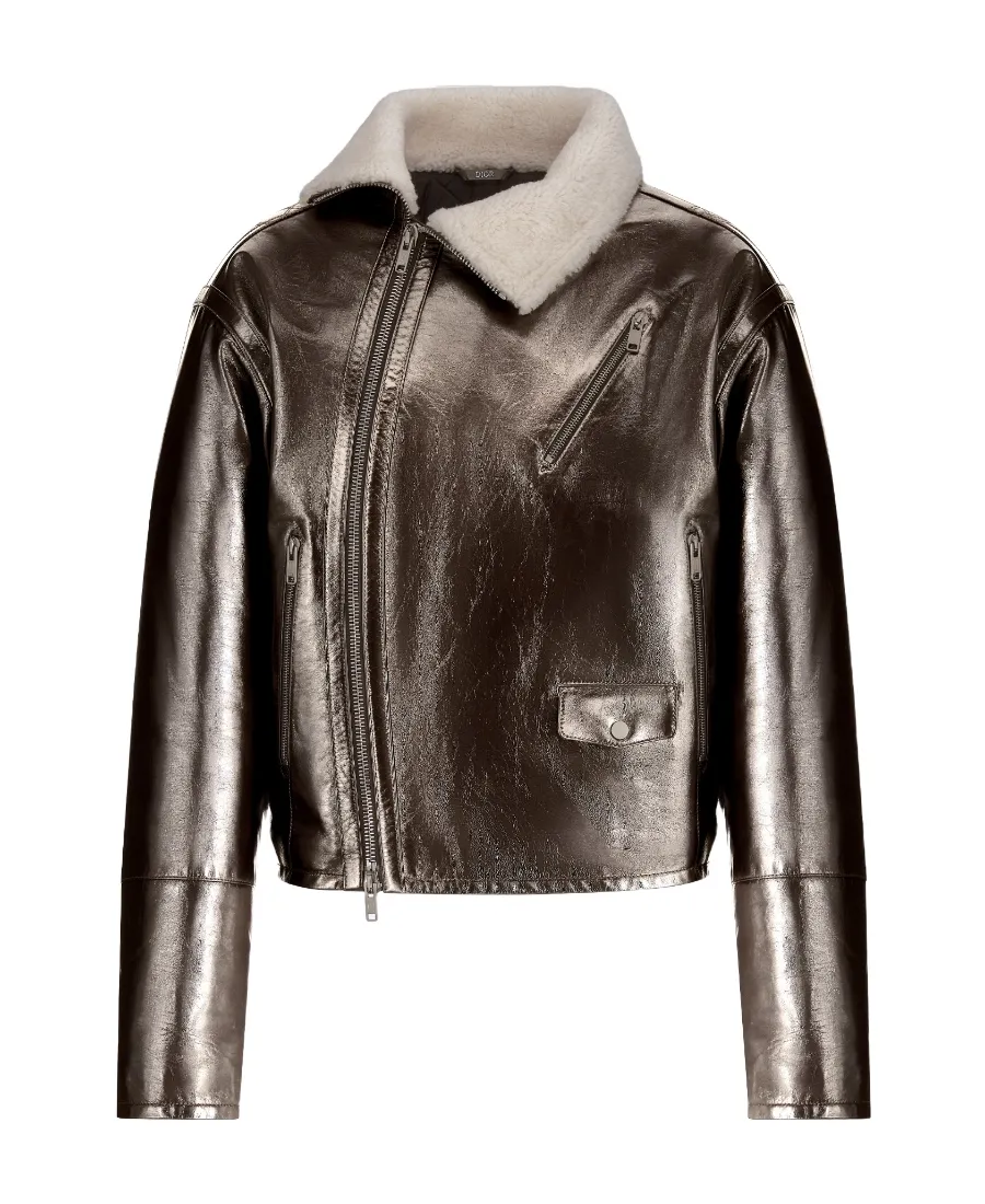 Blouson With Cannage Collar