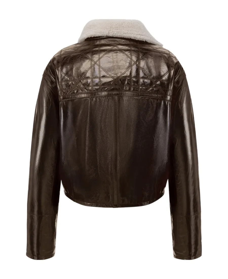 Blouson With Cannage Collar