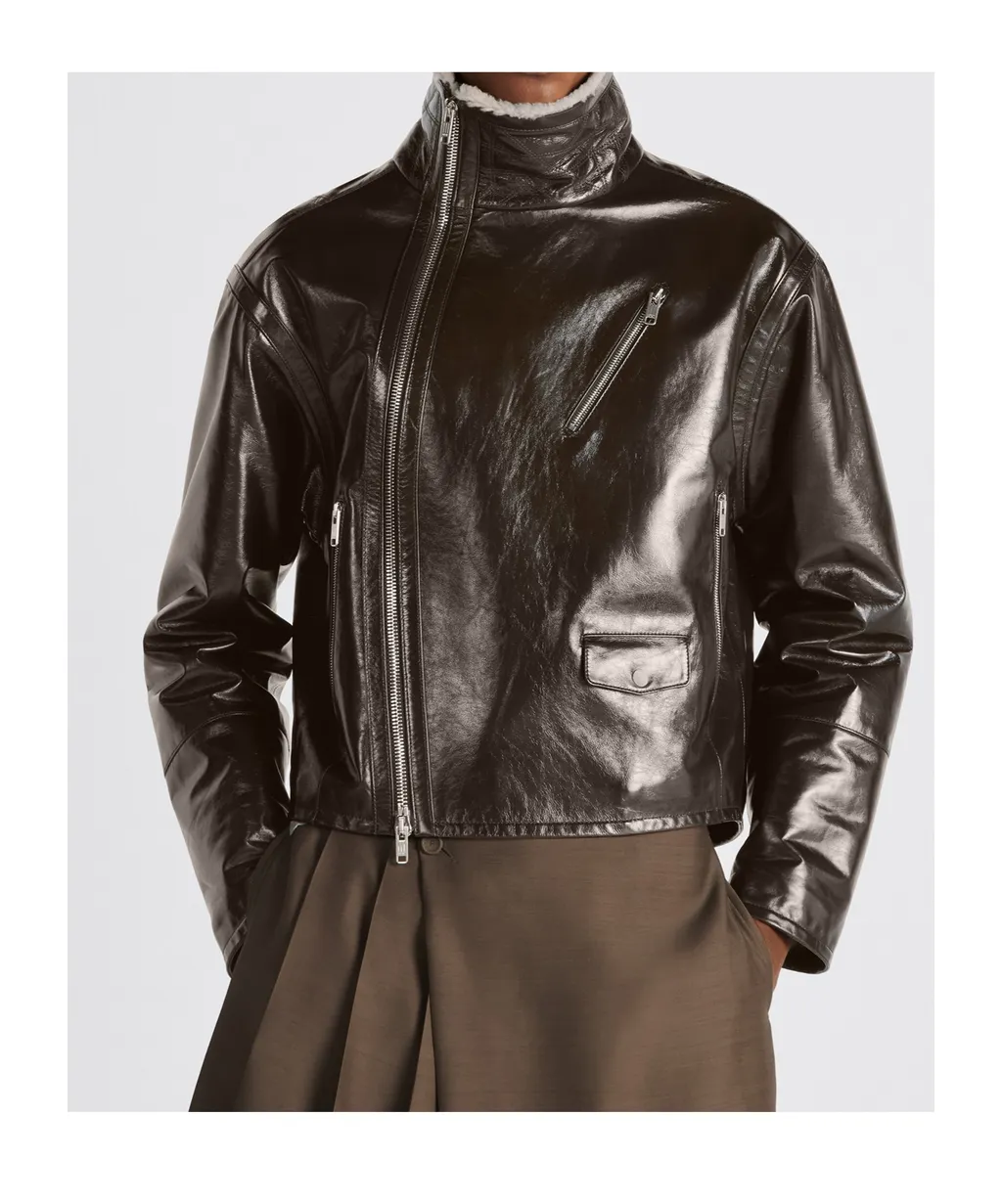 Blouson With Cannage Collar