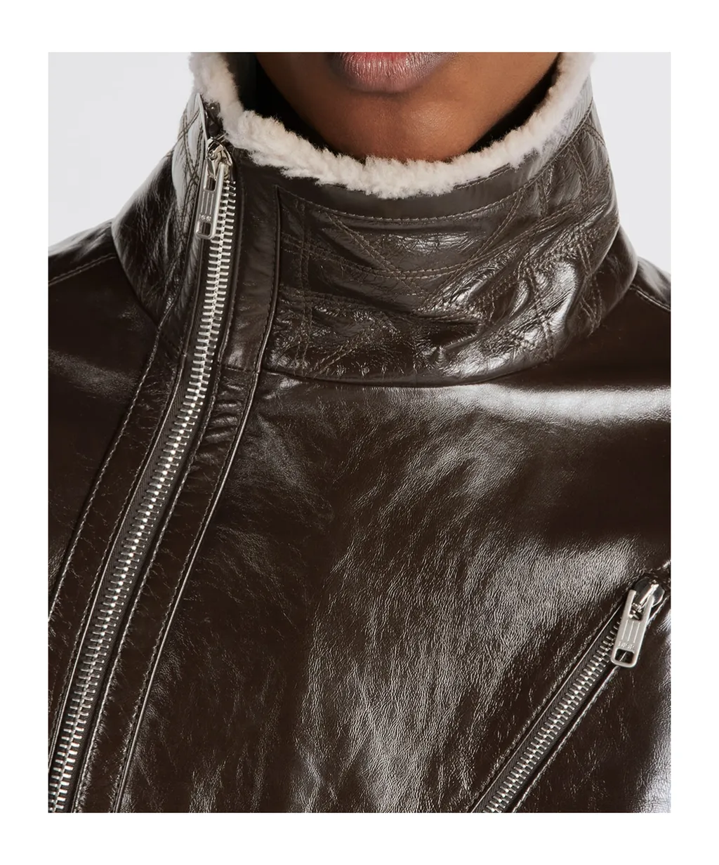 Blouson With Cannage Collar