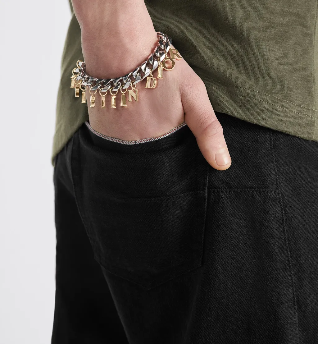 Bracelet With Letter Pendants