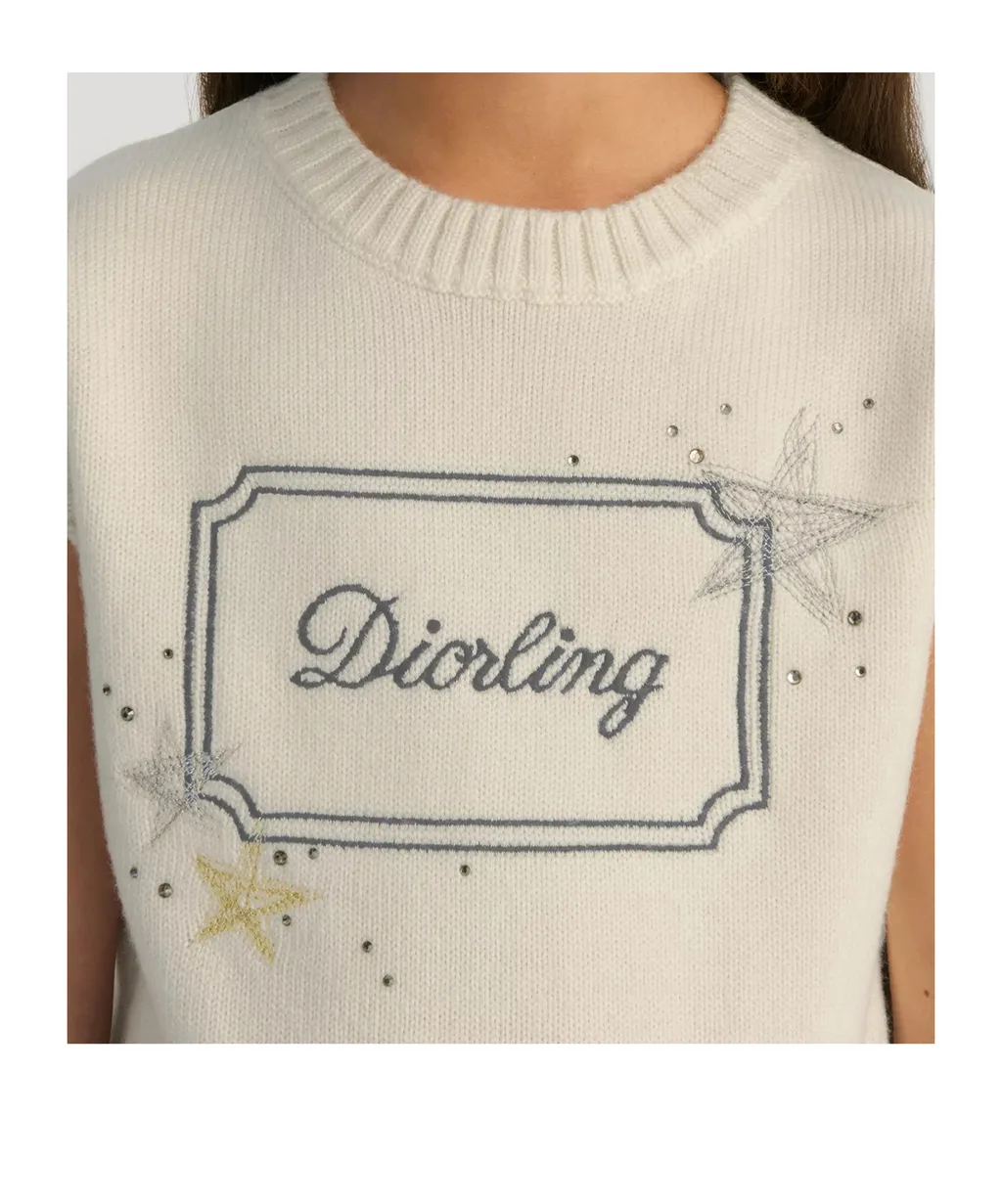Sleeveless Knitted Vest