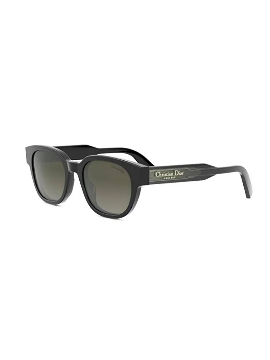 Oval-Frame Sunglasses