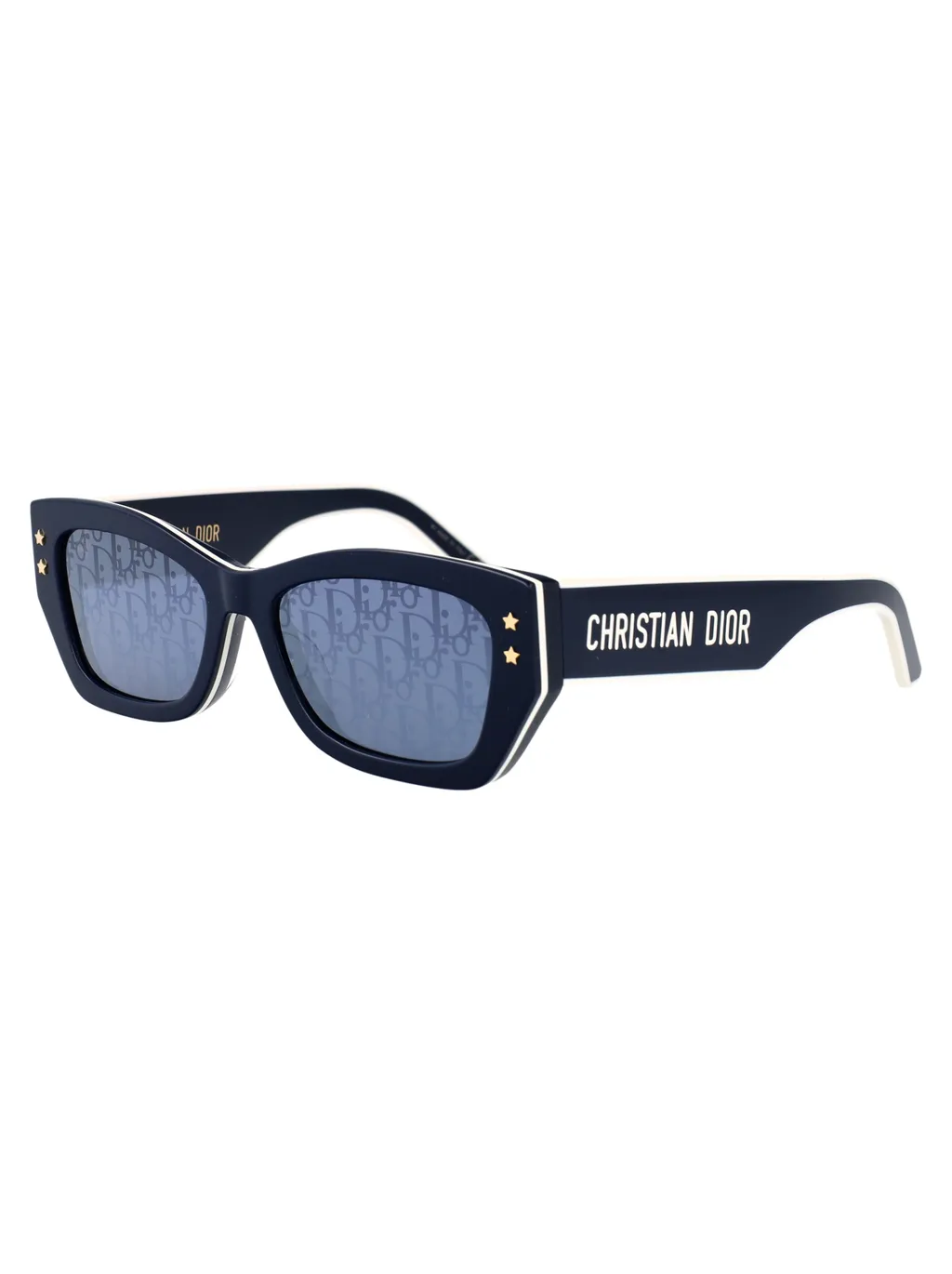 Diorpacific S2U Rectangular Frame Sunglasses