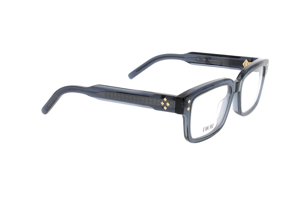 Cd Diamond Rectangle Frame Glasses