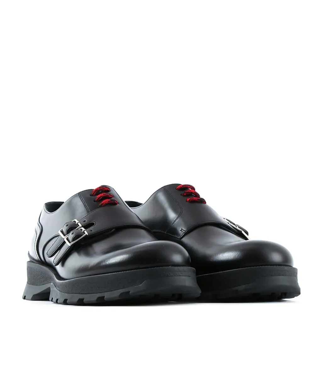 Buckle Derby Shoes