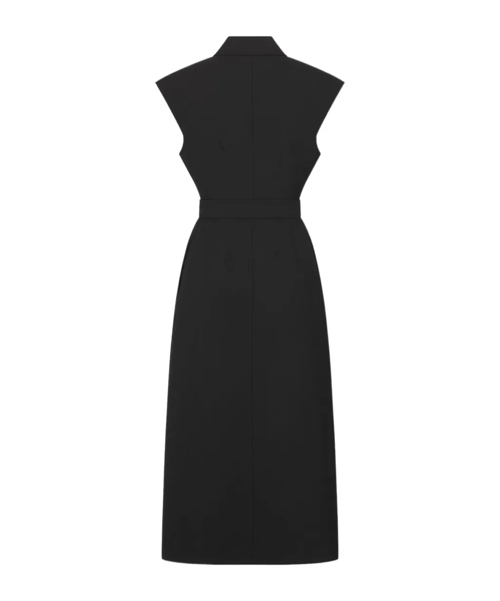 Mid-Length Blazer Dress