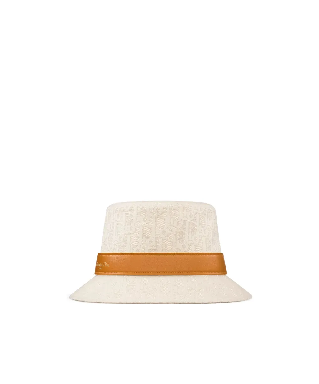 Teddy-D Dior Oblique Small Brim Bucket Hat
