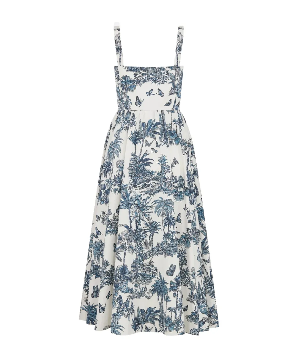 Mid-Length Flared Dress